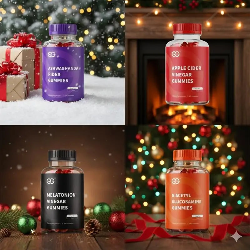 Christmas gummy candy